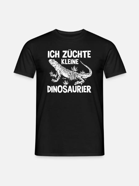 Reptilien Reptil Schlangen Eidechse Terrarium - Männer T-Shirt - Schwarz