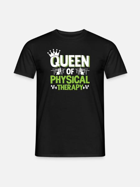 Physiotherapy Physiotherapist Physical Therapist - Men's T-Shirt - black