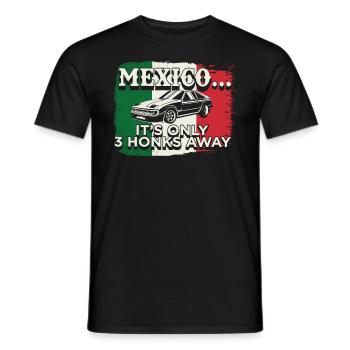 Automechaniker Geschenke, Mexiko Flagge - Männer T-Shirt - Schwarz - Vorne - AI Model Male 178 light (178cm)