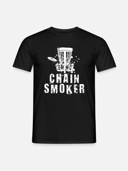 Lustiger Discgolf-Humor - Männer T-Shirt - Schwarz