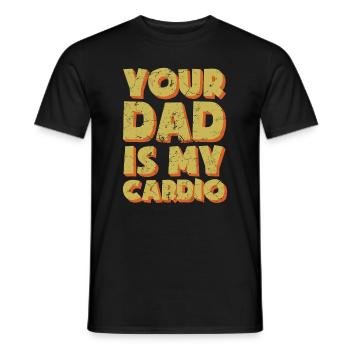 Dein Vater ist mein kardio-sarkastisches Geschenk - Männer T-Shirt - Schwarz - Vorne - AI Model Male 178 light (178cm)