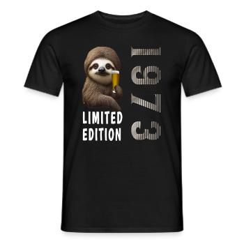 30. Geburtstag 1973 geboren - Männer T-Shirt - Schwarz - Vorne - AI Model Male 178 light (178cm)