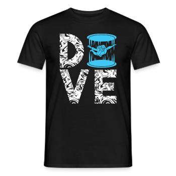 Dive Skydiving Skydiver - T-shirt homme - noir - Devant - AI Model Male 178 light (178cm)