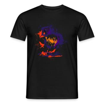 Puffin Puffin Puffin Gift - Men's T-Shirt - black - Front - AI Model Male 178 light (178cm)