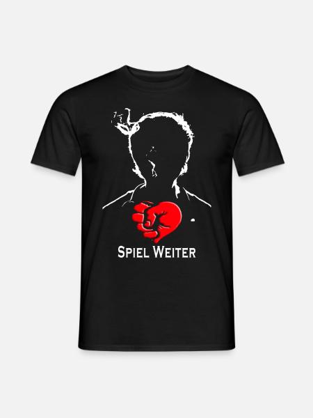 Spiel Weiter Grafik - Männer T-Shirt - Schwarz