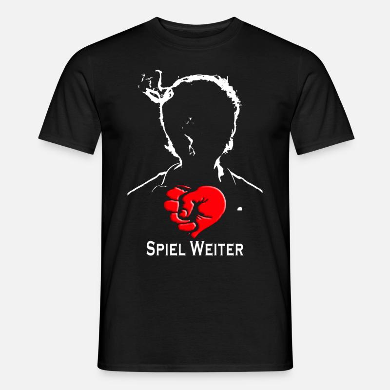Spiel Weiter Grafik - Männer T-Shirt - Schwarz