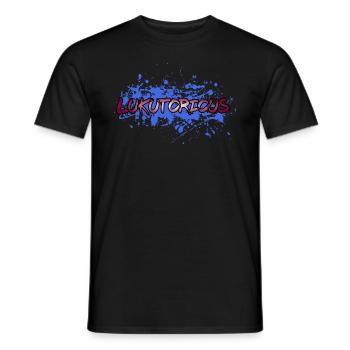 Lukutorious - Männer T-Shirt - Schwarz - Vorne - AI Model Male 178 light (178cm)