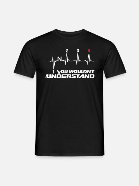You Wouldn't Understand gear 4 - Männer T-Shirt - Schwarz