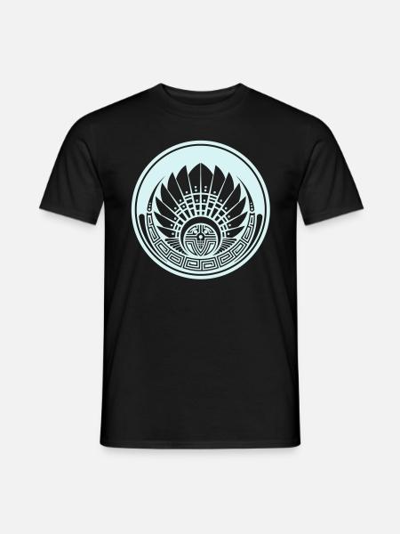 Kornkreis Silbury Hill - Männer T-Shirt - Schwarz