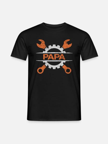 Dad Mechanic Dad Do-it-Yourself - Men's T-Shirt - black