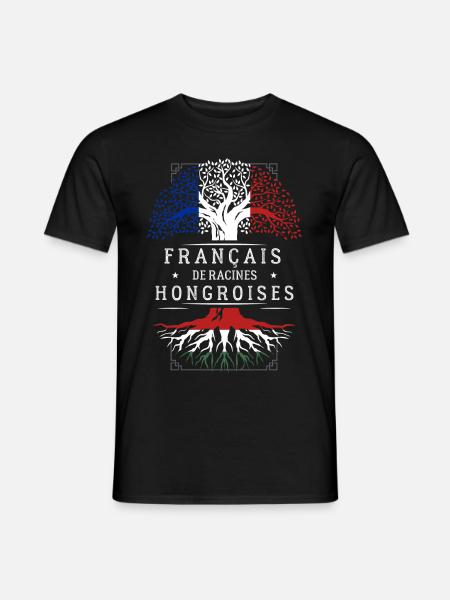 Racines Hongroises - T-shirt homme - noir