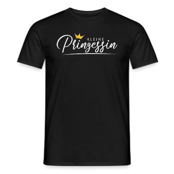 kleine Prinzessin - Männer T-Shirt - Schwarz - Vorne - AI Model Male 178 light (178cm)