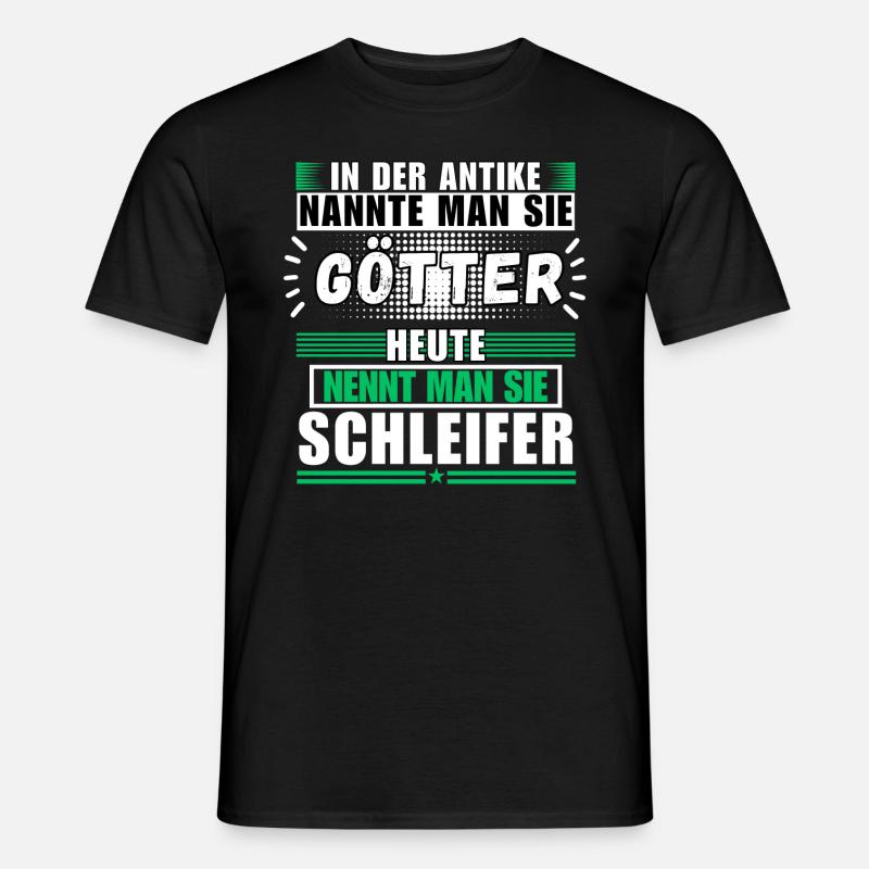 Men become grinders - Men's T-Shirt - black