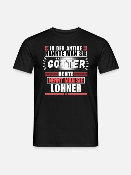 Gods in Antiquity. Today Lohner - Men's T-Shirt - black