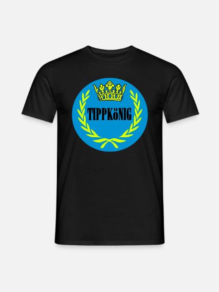 tippkoenig - Männer T-Shirt - Schwarz