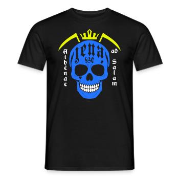 Jena - Men's T-Shirt - black - Front - AI Model Male 178 light (178cm)