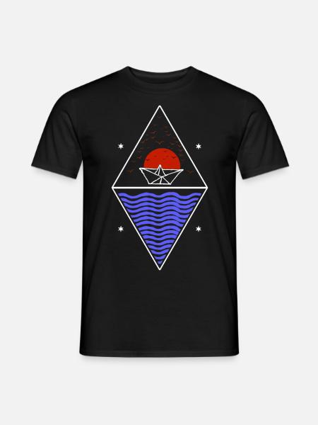 Aimez la mer - T-shirt homme - noir