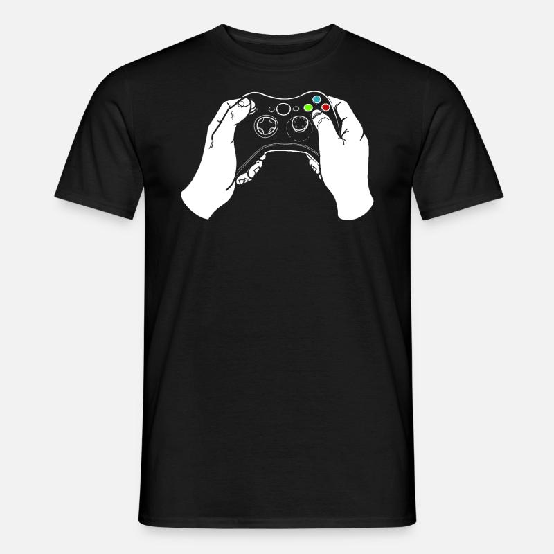 Gaming Controller - Männer T-Shirt - Schwarz