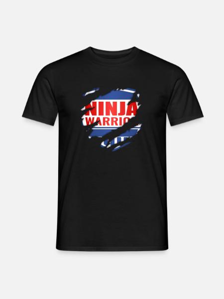 Ninja Warrior - Men's T-Shirt - black