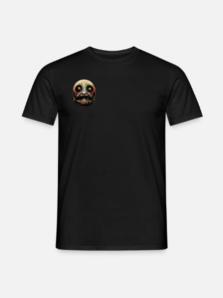 Snailface - Männer T-Shirt - Schwarz