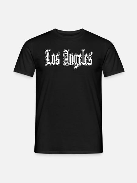 Los Angeles Gothic Style - Männer T-Shirt - Schwarz