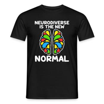 Neurodiversity Neurodiversity Autistic Autism - Men's T-Shirt - black - Front - AI Model Male 178 light (178cm)