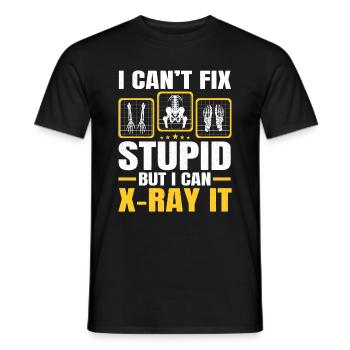 Radiologe RAD Technician Xray Tech Radiologie - Männer T-Shirt - Schwarz - Vorne - AI Model Male 178 light (178cm)