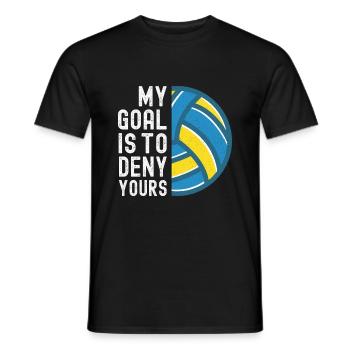 Waterpolo Schwimmen Wassersport Wasserball Trainer - Männer T-Shirt - Schwarz - Vorne - AI Model Male 178 light (178cm)