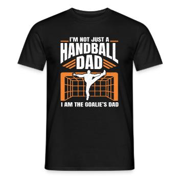 Handball Spieler Sport Handballer Ballsport Sport - Männer T-Shirt - Schwarz - Vorne - AI Model Male 178 light (178cm)