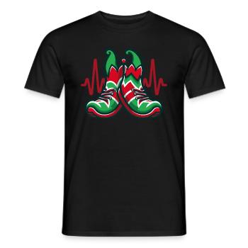 Elf Fitness Journey - Männer T-Shirt - Schwarz - Vorne - AI Model Male 178 light (178cm)