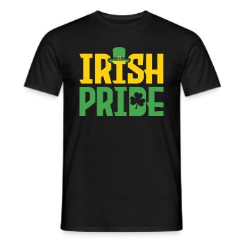 Irish Pride Celebrate Ireland St Patricks Day - Männer T-Shirt - Schwarz - Vorne - AI Model Male 178 light (178cm)