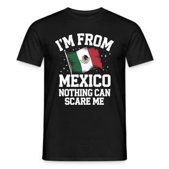 Mexico Mexico Mexican Spanish - Men's T-Shirt - black - Front - AI Model Male 178 light (178cm)