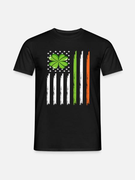 St Paddys St Patricksday St Patrick Day - Men's T-Shirt - black