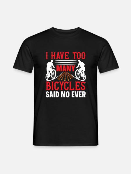 Cyclisme, cyclisme, cyclisme - T-shirt homme - noir