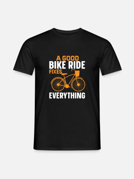 Cyclisme, cyclisme, cyclisme - T-shirt homme - noir