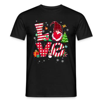 Être tante, c’est un peu enseigner aux parents - T-shirt homme - noir - Devant - AI Model Male 178 light (178cm)