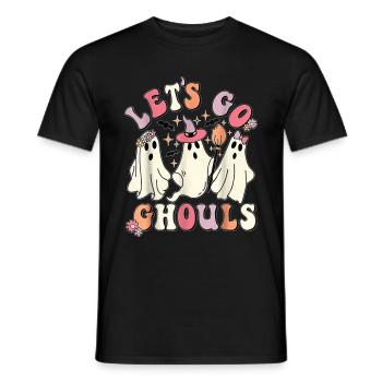 Let's Go Ghouls - Men's T-Shirt - black - Front - AI Model Male 178 light (178cm)