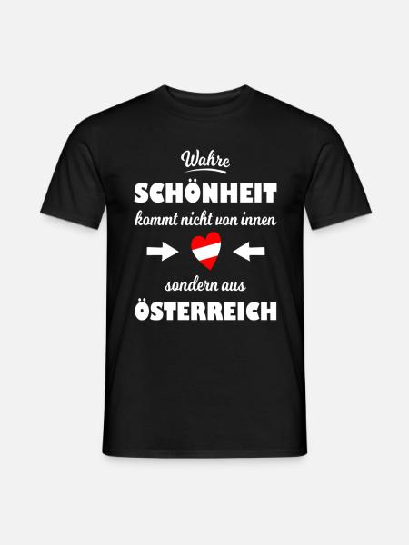 T-shirt Autriche - T-shirt homme - noir