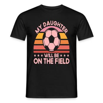 Soccer Mom Femmes Family Matching Team Player - T-shirt homme - noir - Devant - AI Model Male 178 light (178cm)