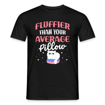 Chat persan Chat Amoureux Propriétaire de chat Persan Longhair C - T-shirt homme - noir - Devant - AI Model Male 178 light (178cm)