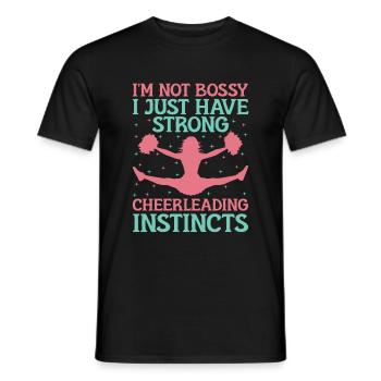 Cheerleading Coach Cheer Coach Cheerleader Cheer T - T-shirt homme - noir - Devant - AI Model Male 178 light (178cm)