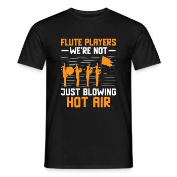 Marching Band Sayings Funny Marching Instruments - Men's T-Shirt - black - Front - AI Model Male 178 light (178cm)
