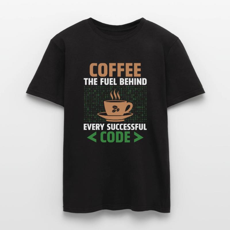 Coffee Coding Programmer Coder Developer Nerd Coff Men's T-Shirt