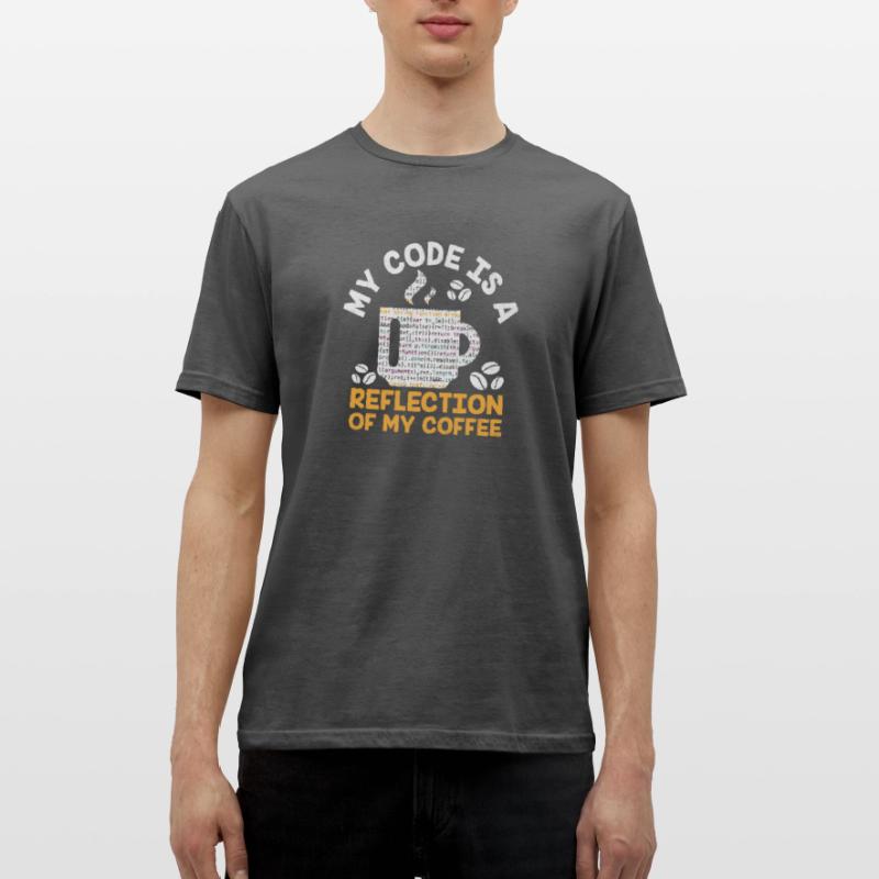Café Codage Programmeur Codeur Développeur Nerd Coff T-shirt Homme