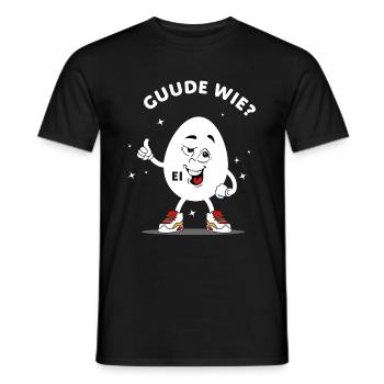 Ei Gute wie? - Männer T-Shirt - Schwarz - Vorne - AI Model Male 178 light (178cm)
