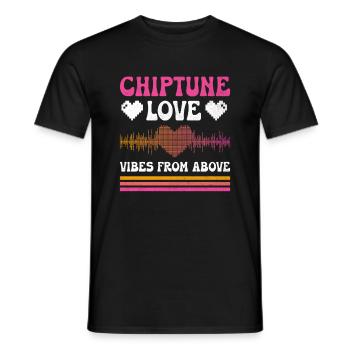 Chiptune Music Lover Groove zu den Bleeps und Bloo - Männer T-Shirt - Schwarz - Vorne - AI Model Male 178 light (178cm)