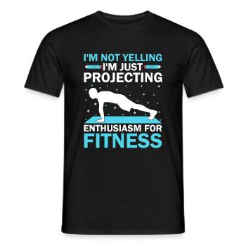 Physical Education Teacher PE Teachers School Spor - Men's T-Shirt - black - Front - AI Model Male 178 light (178cm)