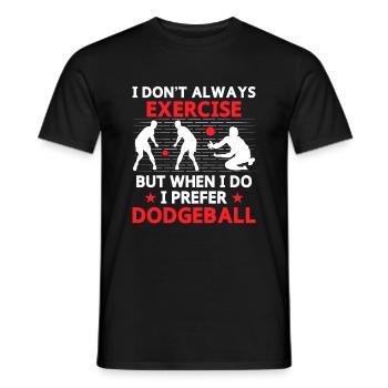 Professeur d’éducation physique Professeurs d’éducation physique École Spor - T-shirt homme - noir - Devant - AI Model Male 178 light (178cm)