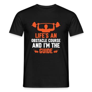 Physical Education Teacher PE Teachers School Spor - Men's T-Shirt - black - Front - AI Model Male 178 light (178cm)