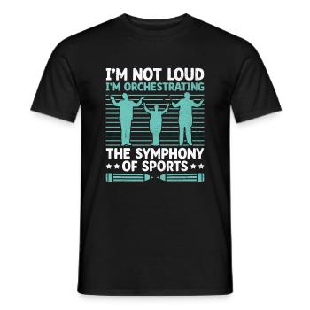Physical Education Teacher PE Teachers School Spor - Men's T-Shirt - black - Front - AI Model Male 178 light (178cm)